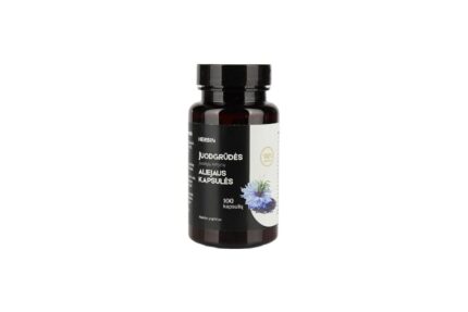 JUODŲJŲ KMYNŲ ALIEJUS / 100 kapsulių / Herbin