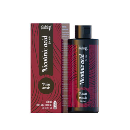 NIKOTININĖ RŪGŠTIS (B3) / Balzamas - kaukė plaukams / 200 ml